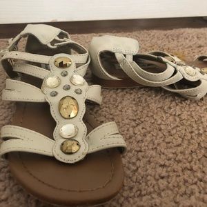 Tan sandals